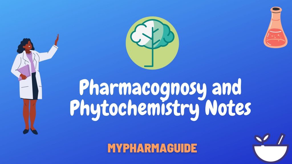 Pharmacognosy PDF Notes Download Free-2020