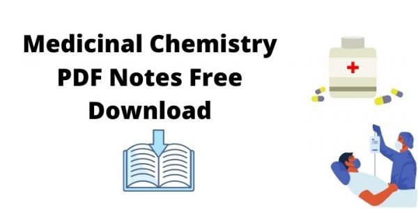 Download Medicinal Chemistry PDF Notes