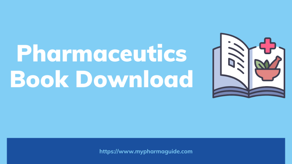 Pharmaceutics 1 Book PDF Free Download