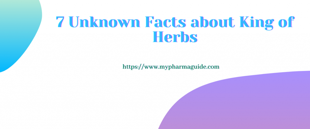 7 Unknown Facts About King of Herbs: Ganoderma