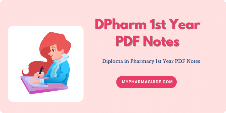 DPharm 1st Year PDF Notes