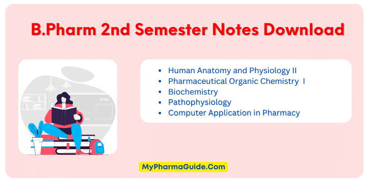 Best B.Pharm 2nd Semester Notes PDF Download