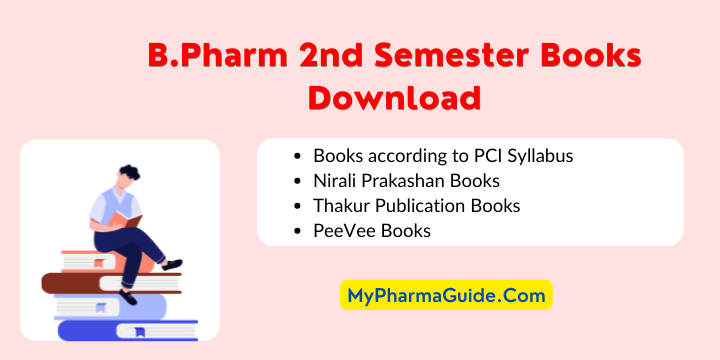 B.Pharm 2nd Semester Books Download